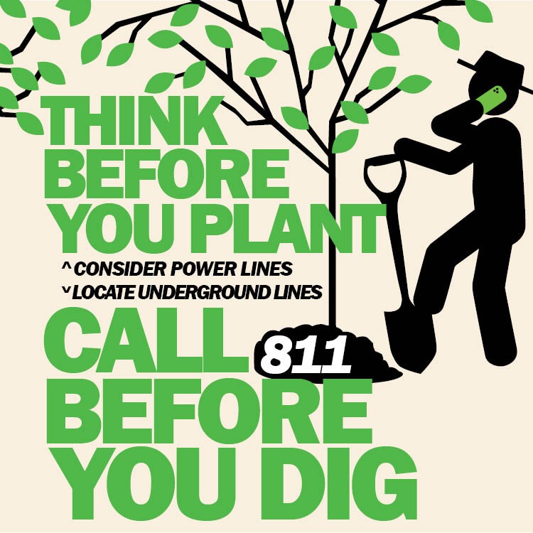 Call 811 Before You Dig