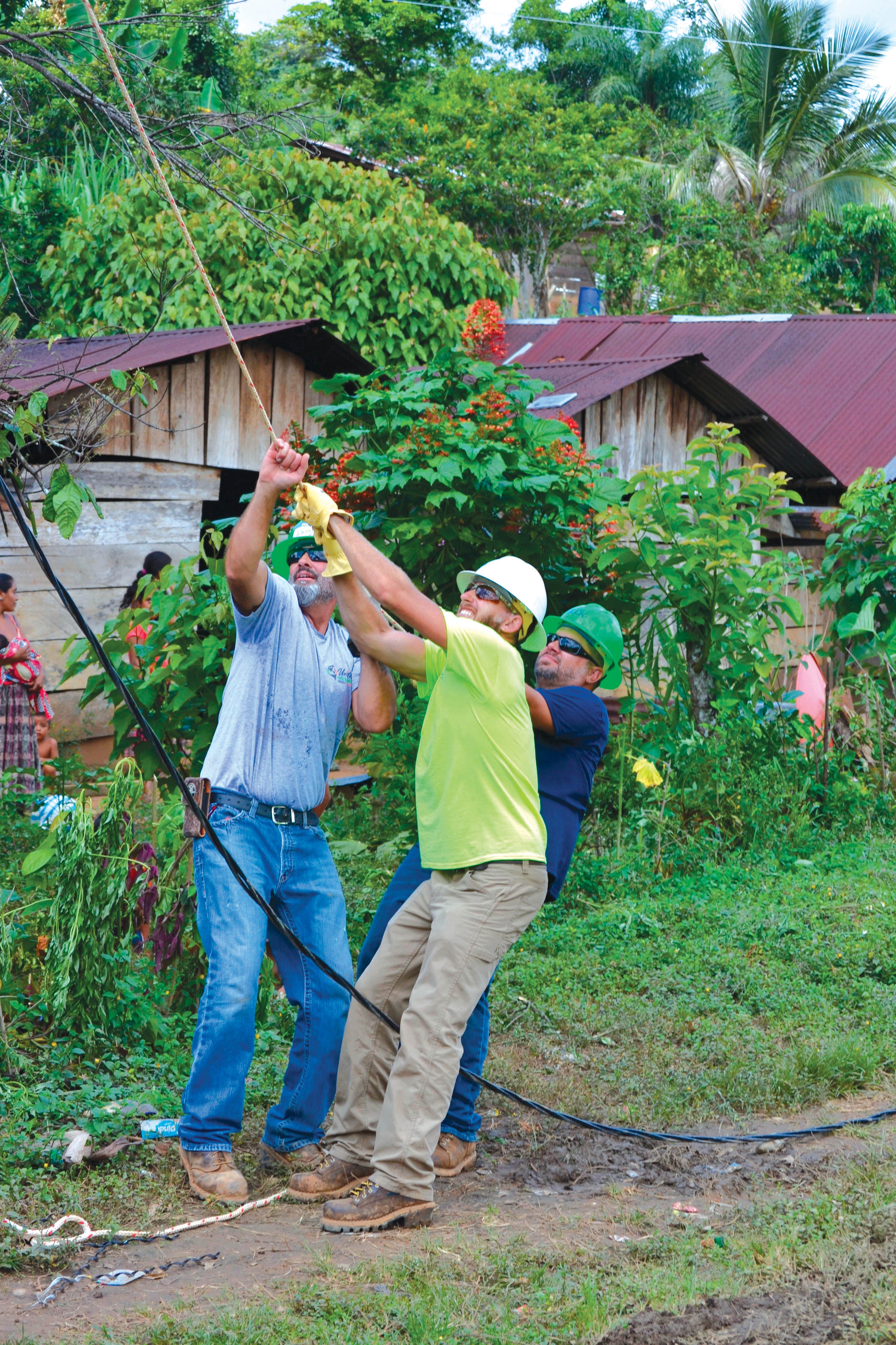 Casey Butler working in Guatemala