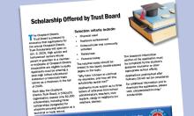 Trust Board Scholarship Article